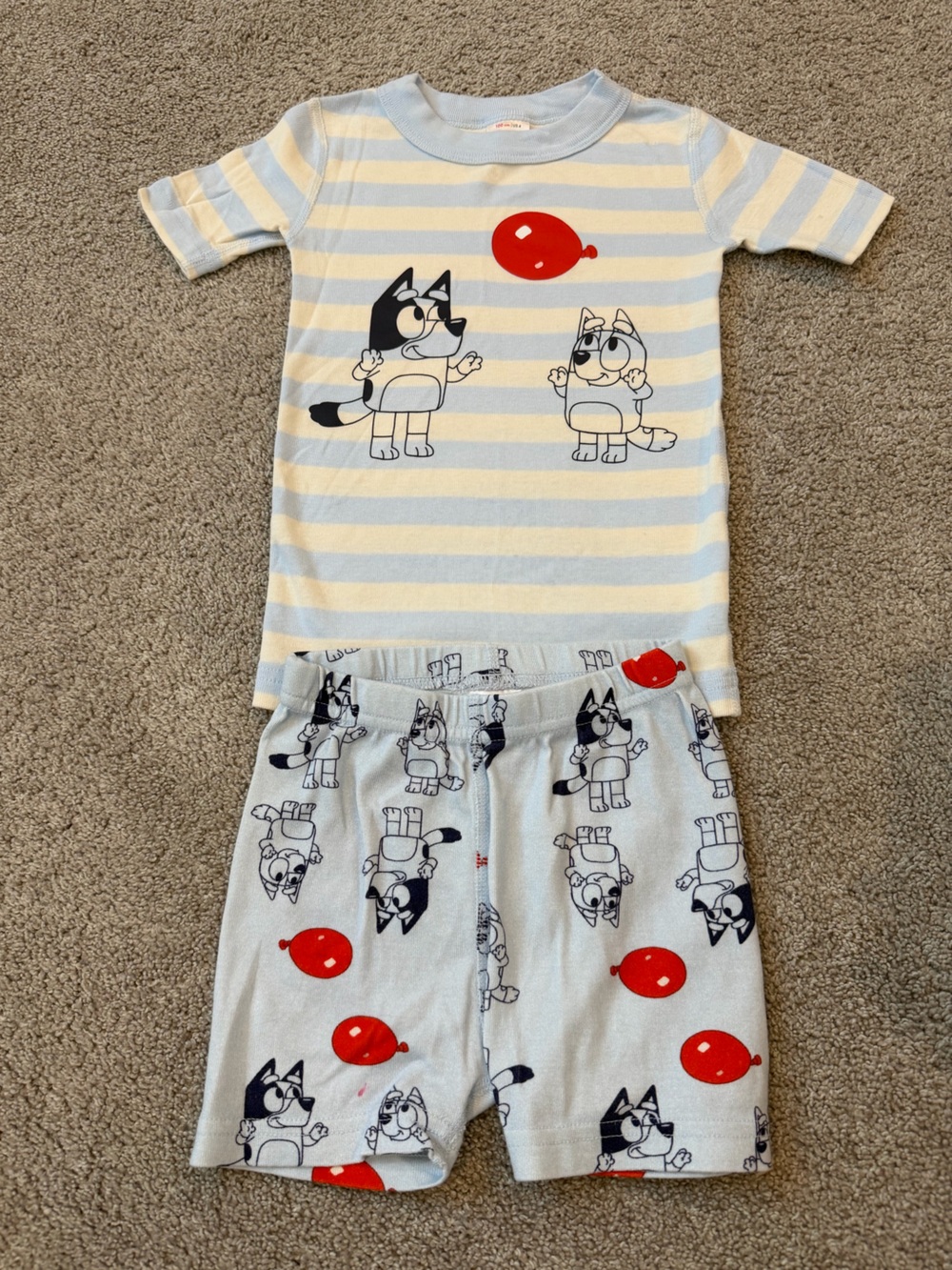Hanna Andersson Bluey Pajama Set size 4
